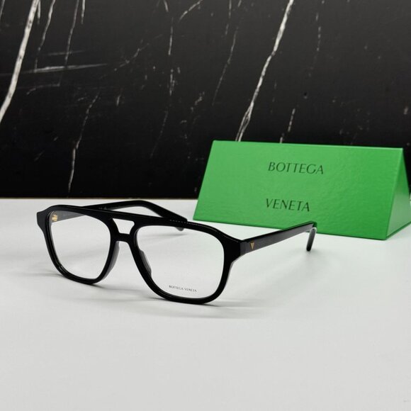 Bottega Veneta Accessories - NEW BV1294O 001 BOTTEGA VENETA BLACK UNISEX BOTTEGA VENETA EYEGLASSES